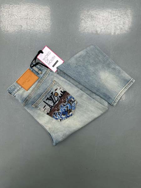 2025年8月2日入荷新作Louis Vuittonジーパン...