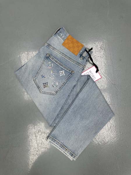 2025年8月2日入荷新作Louis Vuittonジーパン...