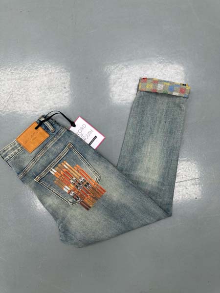 2025年8月2日入荷新作Louis Vuittonジーパン...