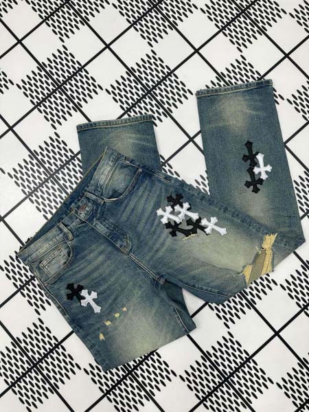 2025年8月2日入荷新作Chrome Heartsジーパン...