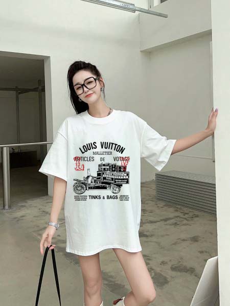 2025年8月4日入荷新作Louis vuitton半袖 t...