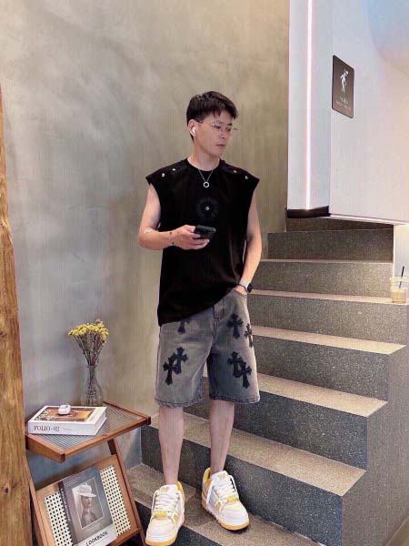 2025年8月4日入荷新作Chrome heartsズボン人...