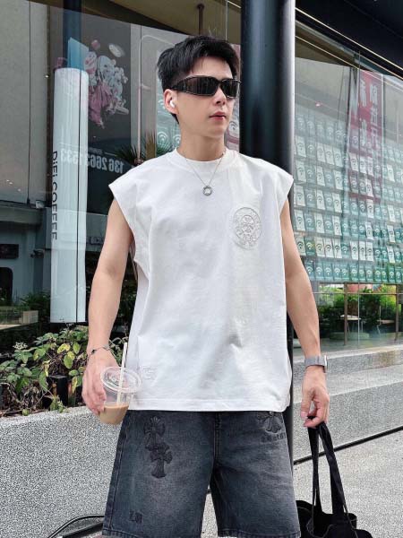 2025年8月4日入荷新作Chrome heartsズボン人...