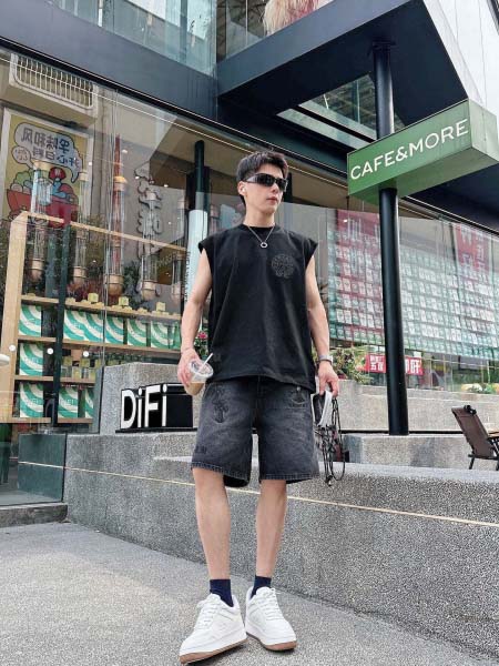 2025年8月4日入荷新作Chrome heartsズボン人...