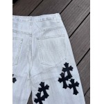 2025年8月4日入荷新作Chrome heartsジーパン人気商品/DW工場