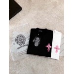 2025年8月4日入荷新作Chrome hearts半袖 tシャツ人気商品/DW工場
