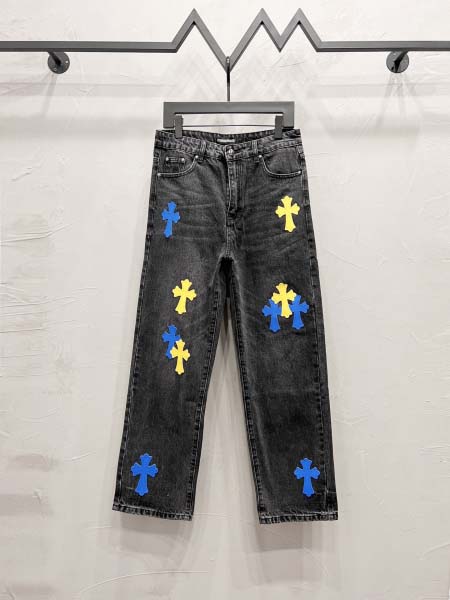 2025年8月4日入荷新作Chrome heartsジーパン...