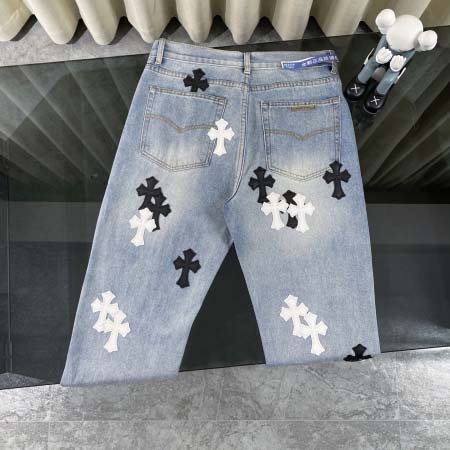 2025年8月4日入荷新作Chrome heartsジーパン...