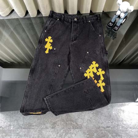 2025年8月4日入荷新作Chrome heartsジーパン...