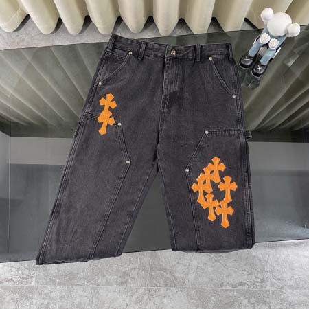 2025年8月4日入荷新作Chrome heartsジーパン...