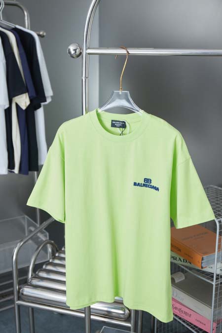 2025年8月6日入荷新作BALENCIAGA半袖 tシャツ...