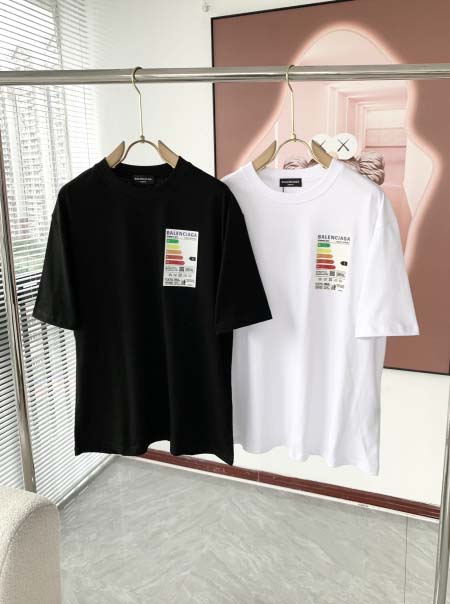 2025年8月6日入荷新作BALENCIAGA半袖 tシャツ...