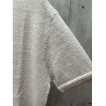 2025年8月6日入荷新作Loropiana  半袖 tシャツ原版復刻人気で【极品】/正規品と同じサイズ/DW工場S-XL