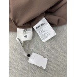 2025年8月6日入荷新作 MIU MIU半袖 tシャツ原版復刻人気で【极品】/正規品と同じサイズ/DW工場S-XL