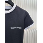 2025年8月6日入荷新作Chrome Hearts半袖 tシャツ原版復刻人気で【极品】/正規品と同じサイズ/DW工場S-L