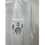 2025年8月6日入荷新作Chrome Hearts半袖 tシャツ原版復刻人気で【极品】/正規品と同じサイズ/DW工場S-L