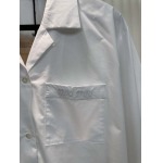 2025年8月6日入荷新作 MIU MIUシャツ原版復刻人気で【极品】/正規品と同じサイズ/DW工場XS-L