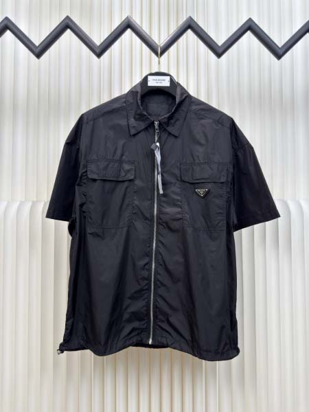 2025年8月6日入荷新作Prada半袖 tシャツ原版復刻人...