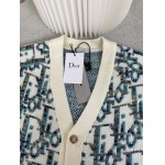 2025年8月6日入荷新作Dior ニットカーディガン  原版復刻人気で【极品】/正規品と同じサイズ/DW工場S-L