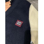 2025年8月6日入荷新作MiuMiuニット原版復刻人気で【极品】/正規品と同じサイズ/DW工場size：38 40 42 44