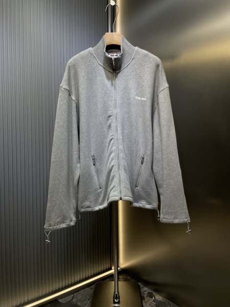 2025年8月6日入荷新作MiuMiuパーカー原版復刻人気で...