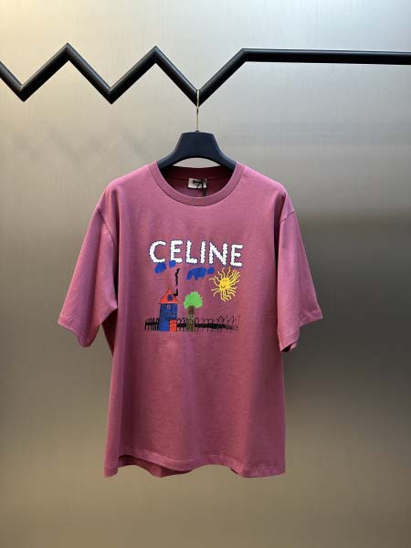 2025年8月6日入荷新作Celine半袖 tシャツ原版復刻...