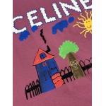 2025年8月6日入荷新作Celine半袖 tシャツ原版復刻人気で【极品】/正規品と同じサイズ/DW工場XS-L