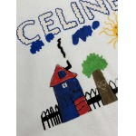 2025年8月6日入荷新作Celine半袖 tシャツ原版復刻人気で【极品】/正規品と同じサイズ/DW工場XS-L