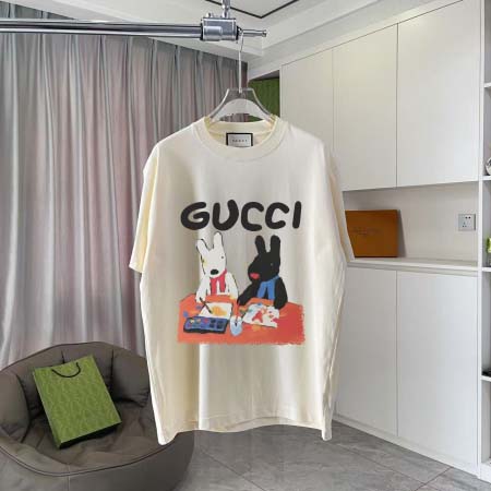 2025年8月8日入荷新作GUCCI半袖 tシャツ高品質人気...