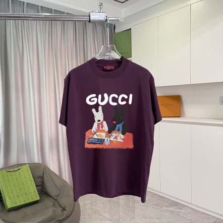 2025年8月8日入荷新作GUCCI半袖 tシャツ高品質人気...