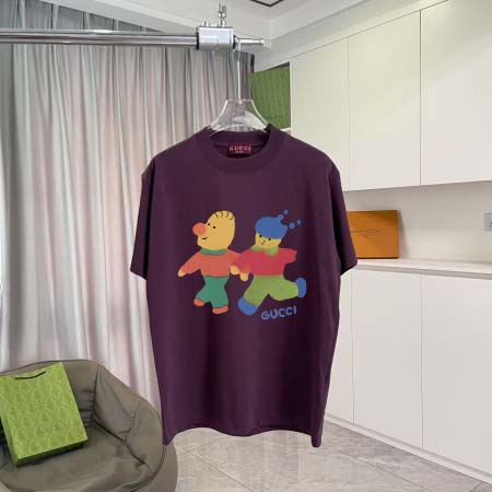 2025年8月8日入荷新作GUCCI半袖 tシャツ高品質人気...