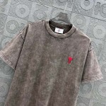 2025年8月8日入荷新作Ami半袖 tシャツ高品質人気商品/DW工場XS-L
