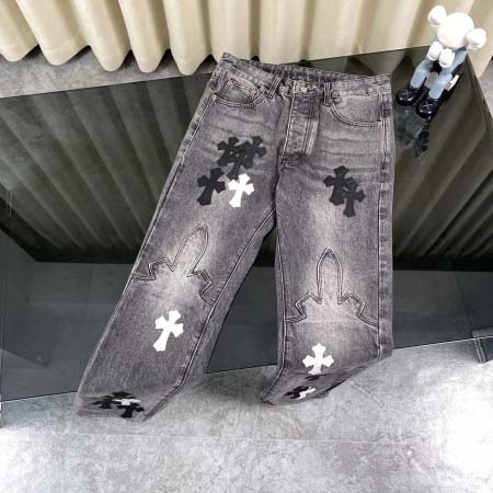 2025年8月12日入荷新作Chrome heartsジーパ...