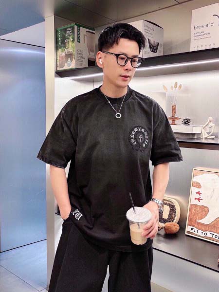 2025年8月19日入荷新作Chrome hearts 半袖...