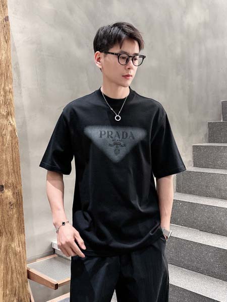 2025年8月20日入荷新作Prada半袖 tシャツ 高级品...