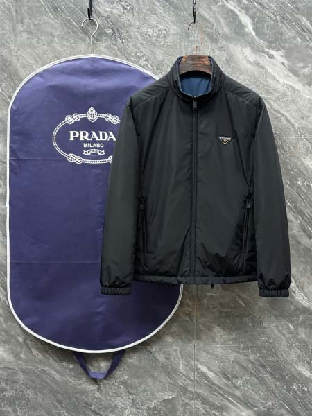 2025年8月20日入荷新作Prada秋冬ジャケット両面に綿...