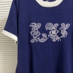 2025年8月23日秋冬入荷新作Louis Vuittonニットの半袖セーター人気商品/B6工場