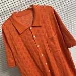 2025年8月23日秋冬入荷新作Louis Vuittonニットの半袖セーター人気商品/B6工場