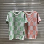 2025年8月23日秋冬入荷新作Louis Vuittonニットの半袖セーター人気商品/B6工場