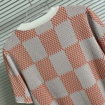 2025年8月23日秋冬入荷新作Louis Vuittonニットの半袖セーター人気商品/B6工場