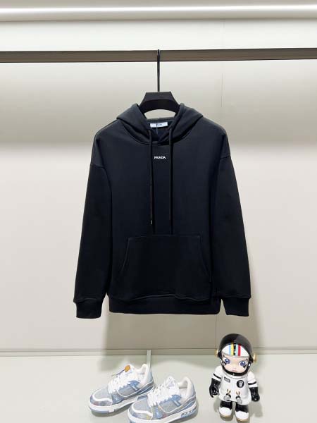 2025年8月23日秋冬入荷新作PRADAパーカー高品質人気...