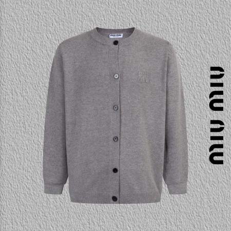 2025年8月24日秋冬入荷新作MIUMIUカーディガン高品...