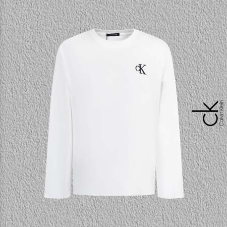 2025年8月24日秋冬入荷新作CK長袖Tシャツ高品質安い人...