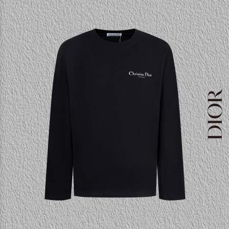 2025年8月24日秋冬入荷新作DIOR長袖Tシャツ高品質安...