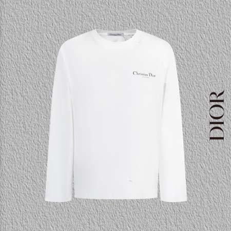 2025年8月24日秋冬入荷新作DIOR長袖Tシャツ高品質安...
