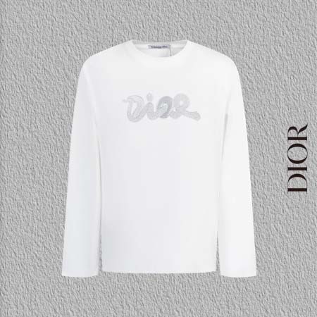 2025年8月24日秋冬入荷新作DIOR長袖Tシャツ高品質安...