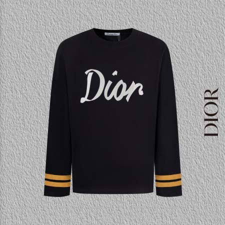 2025年8月24日秋冬入荷新作DIOR長袖Tシャツ高品質安...