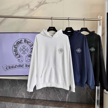 2025年8月26日秋冬入荷新作クロムハーツパーカー高品質安...