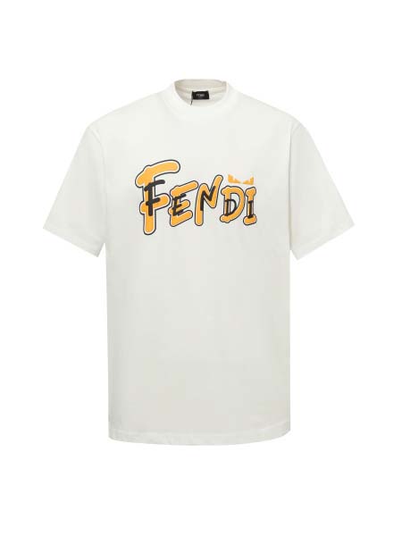 2025年8月26日秋冬入荷新作Fendi半袖Tシャツ高品質...