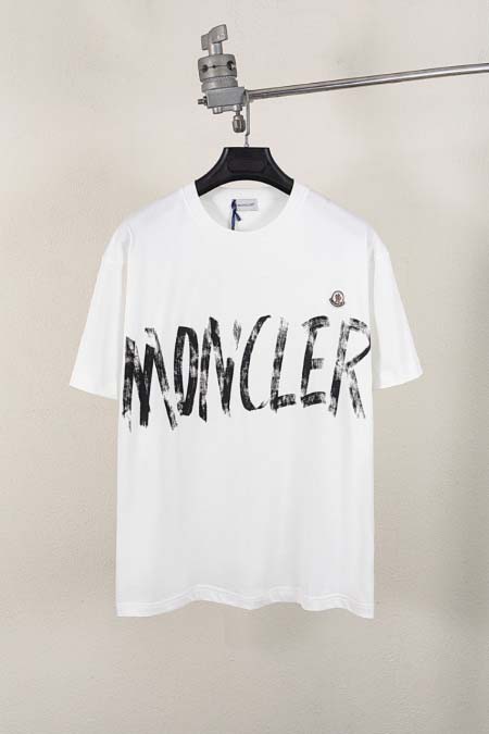 2025年8月26日秋冬入荷新作MONCLER半袖Tシャツ高...